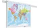 Smit Visual Landkaart whiteboard PartnerLine Wereld 100x136cm