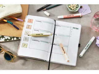 Markeerstift STABILO Swing cool nature assorti 6 stuks - 7