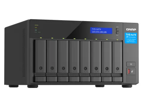 QNAP TVS-H874T-I9-64G, NAS, Tower, Intel Core i9, 64 GB, DDR4, 0