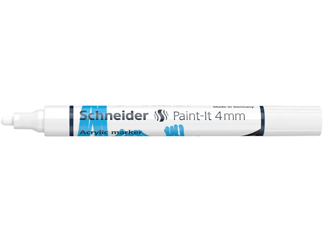 Acrylmarker Schneider Paint-It 320 4mm wit