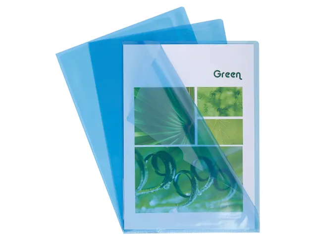 PK 10 L-map glad PVC 13/100 A4 blauw