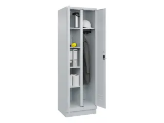 wasgoedverdeelkast,HxBxD 1950x600x500mm,vak B 300mm,draaigrendel - 3