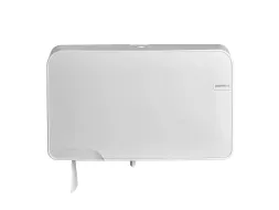 Toiletpapier dispenser 441007 mini jumbo QuartzLine wit