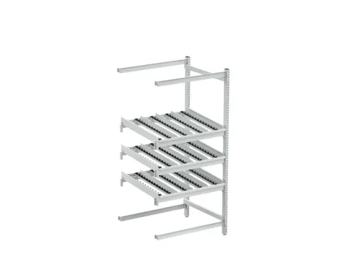 ESD-Kanban-stelling,aanbouwveld aan de zijkant,HxBxD 1860x933x805mm