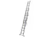 échelle télescopique polyvalente,3x8 échelons,lisse L 2,42-5,25m,al