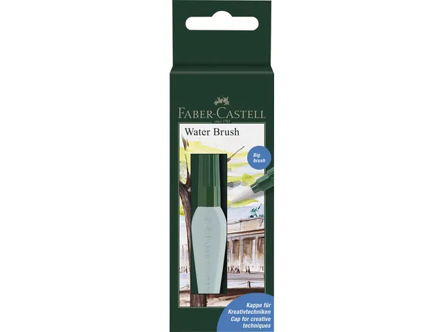 Penseel Faber-Castell met watertank breed