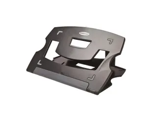 Draagbare laptopstandaard Zwart - 1