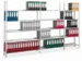 rayonnage pour classeurs,base+1xsuivant,HxlxP 1850x3008x304mm