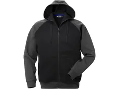 Fristads 124180 sweater, zwart/grijs, maat S, per stuk