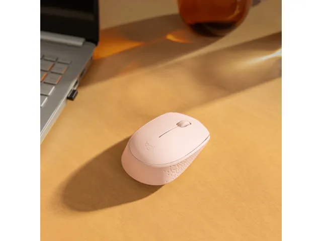 Logitech M171, Ambidextrous, Optisch, RF Draadloos, Roze