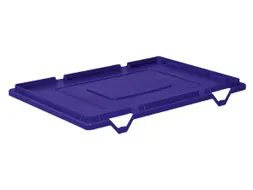 Stolpdeksel Voor Euronorm Draaistapelbak 600x400mm Blauw