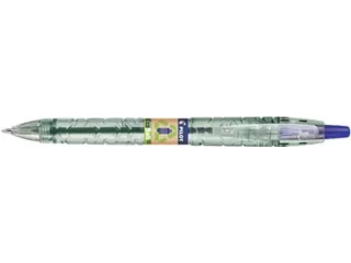 Balpen Pilot B2P Ecoball Begreen 1.6mm Extra Breed Blauw - 1