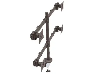 Monitorarm Voor 4 Schermen Verstelbaar Stevig Stalen Frame - 4