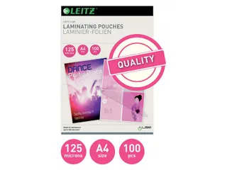 Lamineerhoes Leitz A4 2x125 Micron 100stuks - 3