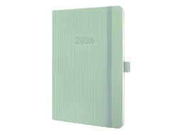 Weekagenda Conceptum A5 2026 (NL/FR/EN/DU) Mint Green Softcover