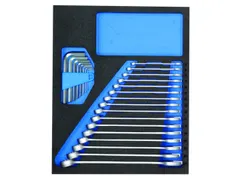 TS CT2-7 Combinatiesleutelset in 2/4-controlemodule