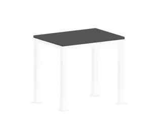 In hoogte verstelbaar bureau,HxBxD 720-840x800x600mm,MS-donkergrijs - 2