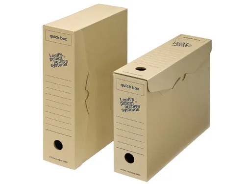Archiefdoos Loeff 3000 335x240x80mm bruin