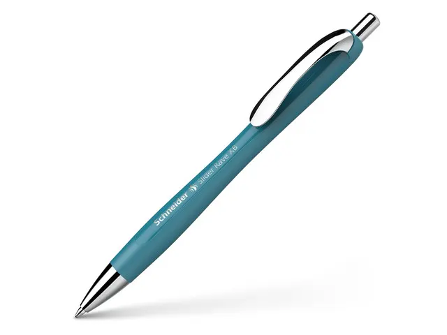 Stylo bille Slider Rave XB teal