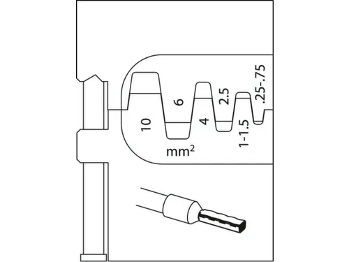 S 8140 J Krimptangset INDUSTRIAL 4-delig