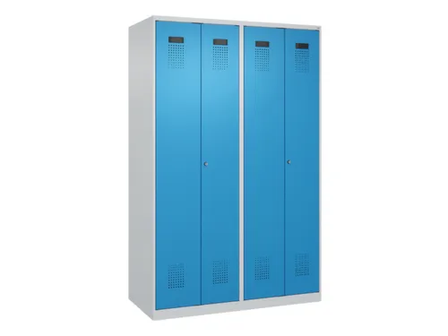 locker voor scheiding van kleding,HxBxD 1850x1200x500mm,4vak