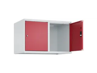 opzetkast,v. locker,2vak.,vak B 400mm,HxBxD 500x800x500mm,vleugeldeur - 2