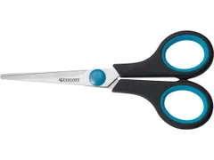 schaar Sogrip 14 cm symmetrische ogen blauw/zwart