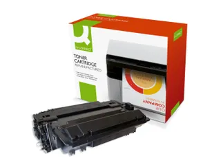 Q-connect Toner zwart 12500 pagina's voor HP CE255X - 1