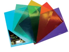 L-map A4 Assorti Duurzaam afbreekbaar gerecycled 0.10mm 25 stuks