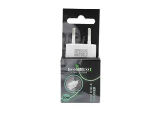 Oplader Green Mouse USB-C 20W wit blisterverpakking - 2