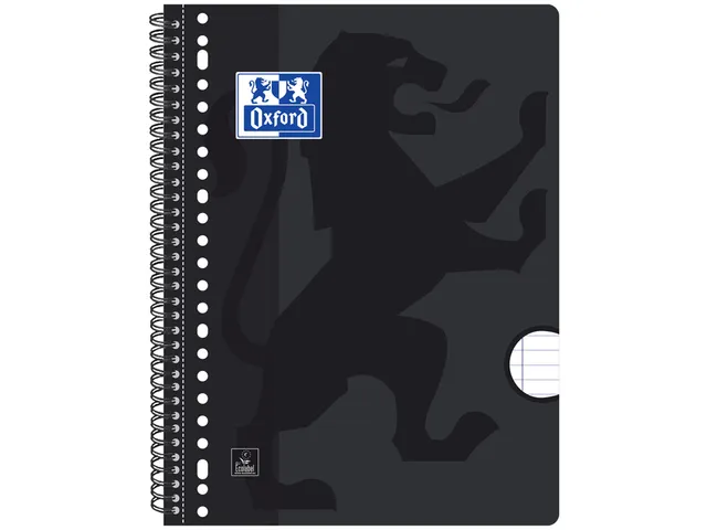 Collegeblok Oxford Scribzee A4 23-Gaats Lijn 80Vel Assorti