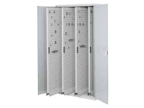 verticale kast,HxBxD 1950x1000x600mm,vleugeldeur,RAL5010
