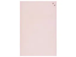 Glasmagneetbord Naga 40x60cm poeder roze