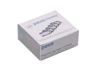 Sleutellabel Pavo magnetisch 10 stuks zwart - 4
