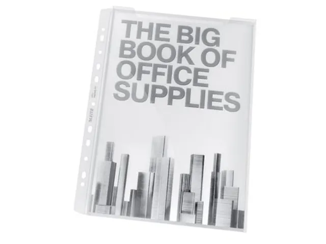 harmonica showtas A4 PP 11-gaats 0.18mm generfd, pak van 5 stuks