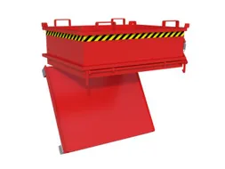 mini-bodemklepcontainer,HxLxB 625x1000x1200mm,0,37m³,inrijbeugel,staa