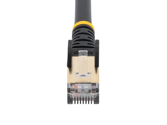 2m CAT6a Ethernet kabel zwart STP