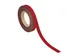 Bande de marquage magnétique MAUL effaçable 10mx20mmx1mm rouge