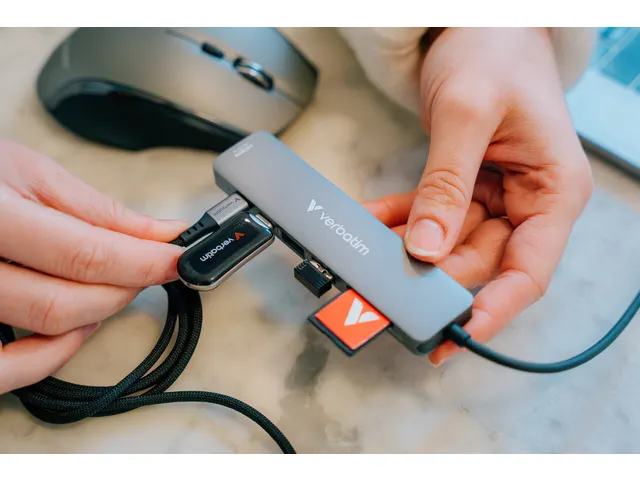 Verbatim USB-C essentiële multipoort hub