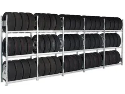 Bandenstelling 20 Voet-containers 2000x5684x400mm 3etages