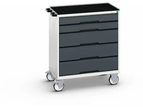 chariot à outils HxlxP 965x800x550mm 4pieds/4roulettes