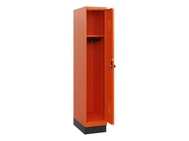schoollocker,HxBxD 1630x300x500mm,1vak,vak B 300mm,draaigrendel,sokkel