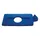 Deksel Flessen/blik Voor Slim Jim Recyclingstation Blauw