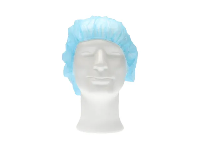 Haarnet CMT bouffant non-woven L 53cm PP blauw 100 stuks