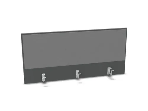 opzetpaneel bureau aanbouw achter MS-donkergrijs BN8078-grijs 1200mm