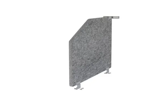 akoestische middenwand,HxBxD 500x735x25mm,geluidabsorberend vlies