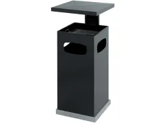 Papier- En Asbak Afneembaar Afdak Verzinkte Binnenemmer