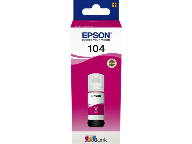 Navulinkt Epson Ecotank 104 T00P340 Rood C13T00P340