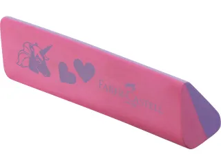 Gum Faber-Castell Unicorn roze stof- en PVC vrij - 3