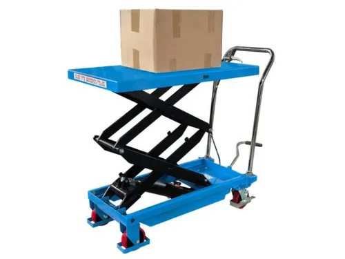 mobiele schaarheftafel,draagverm. 350kg,platform LxB 910x500mm